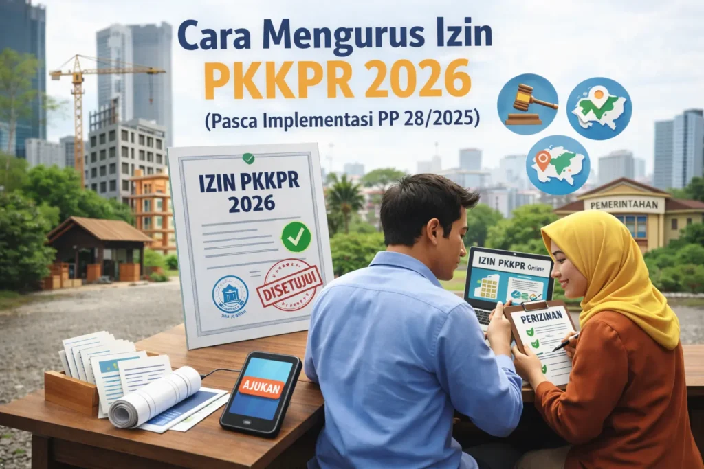 alur pengurusan izin PKKPR 2026 sesuai PP 28 2025 melalui sistem OSS RBA